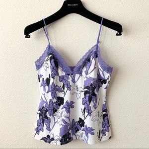 NWOT  Lace floral tank top